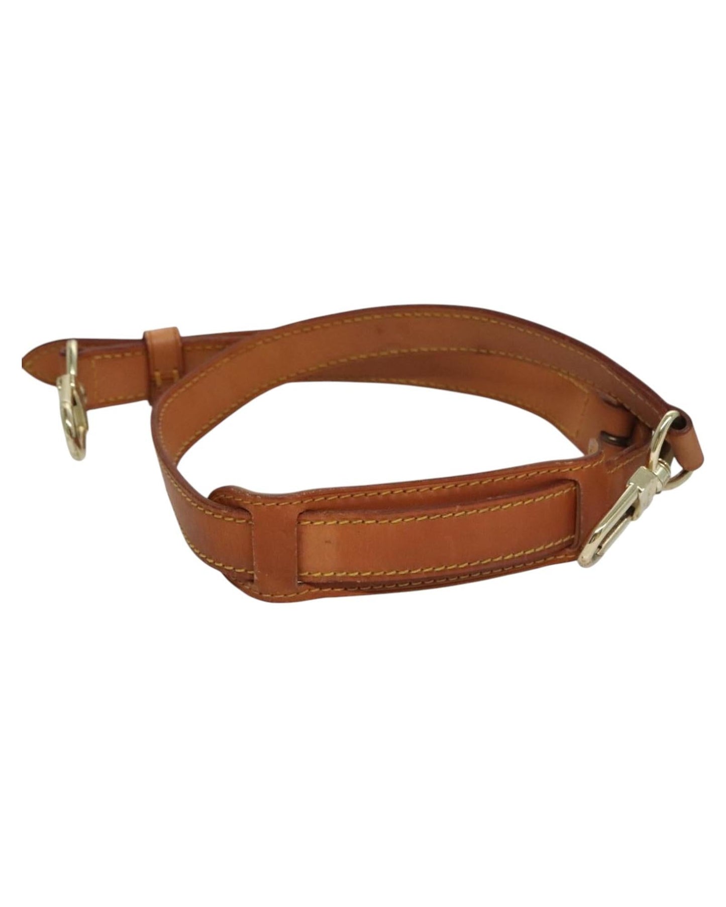 Leather Bandouliere de Sac with Slight Stains and Scratches