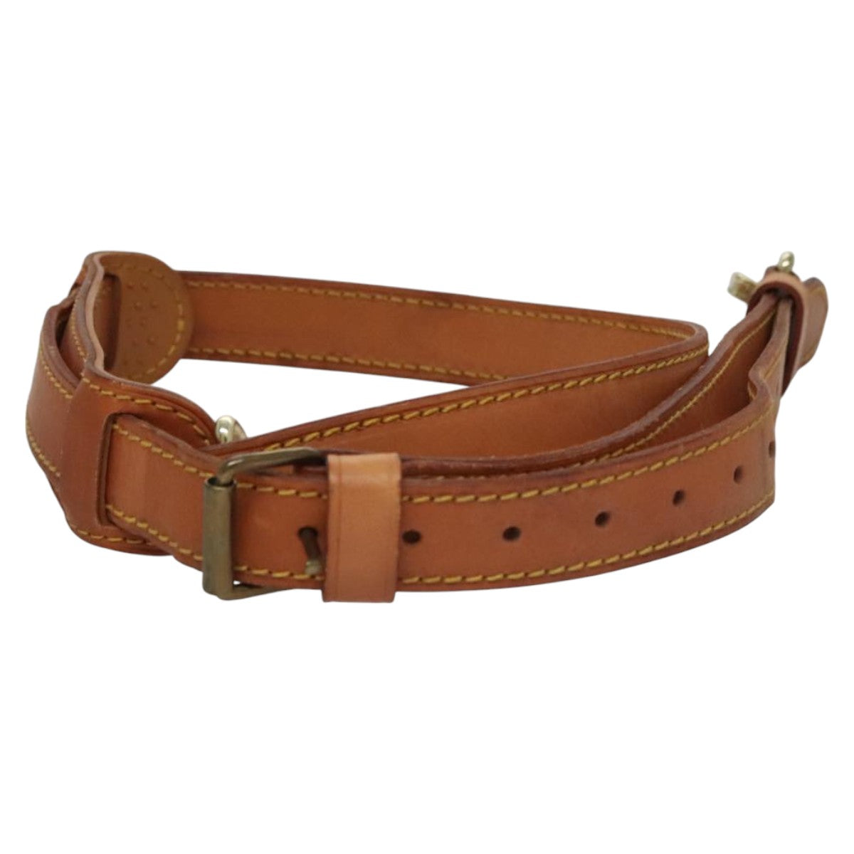 Leather Bandouliere de Sac with Slight Stains and Scratches