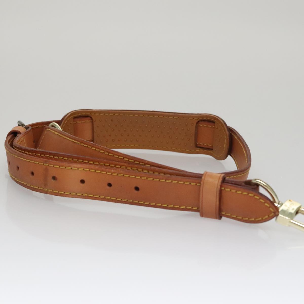 Leather Bandouliere de Sac with Slight Stains and Scratches