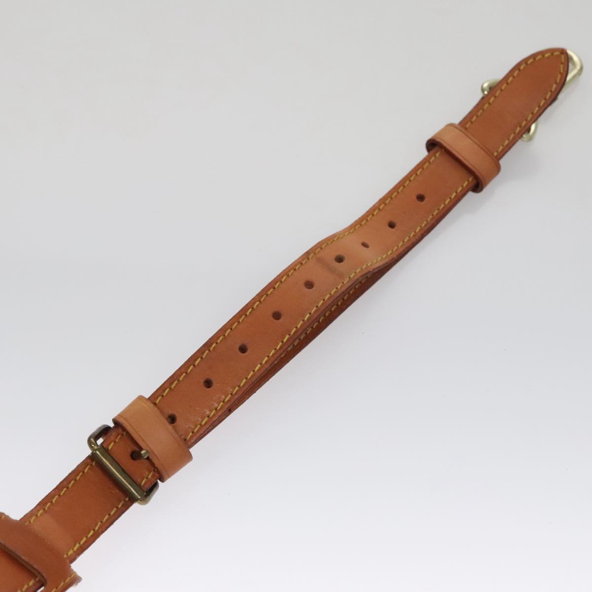 Leather Bandouliere de Sac with Slight Stains and Scratches
