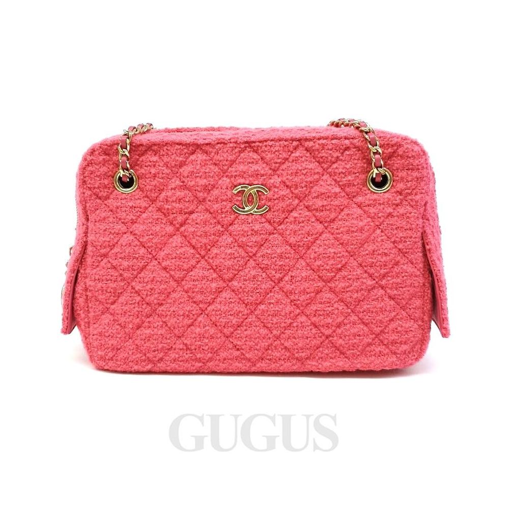 Chanel Tweed Camera Bag
