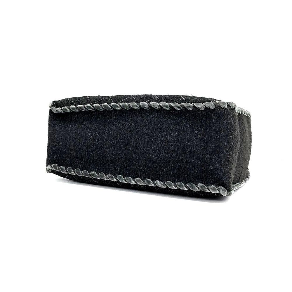 Chanel Felt Chain Shoulder Bag
