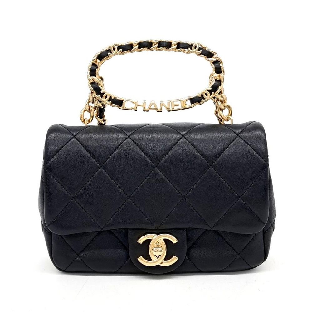 Chanel Top Handle Cross Bag As3723