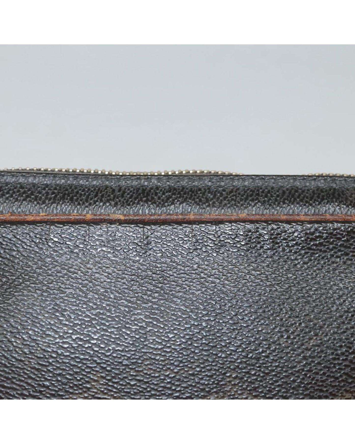 Monogram Clutch Bag with Wristlet Strap