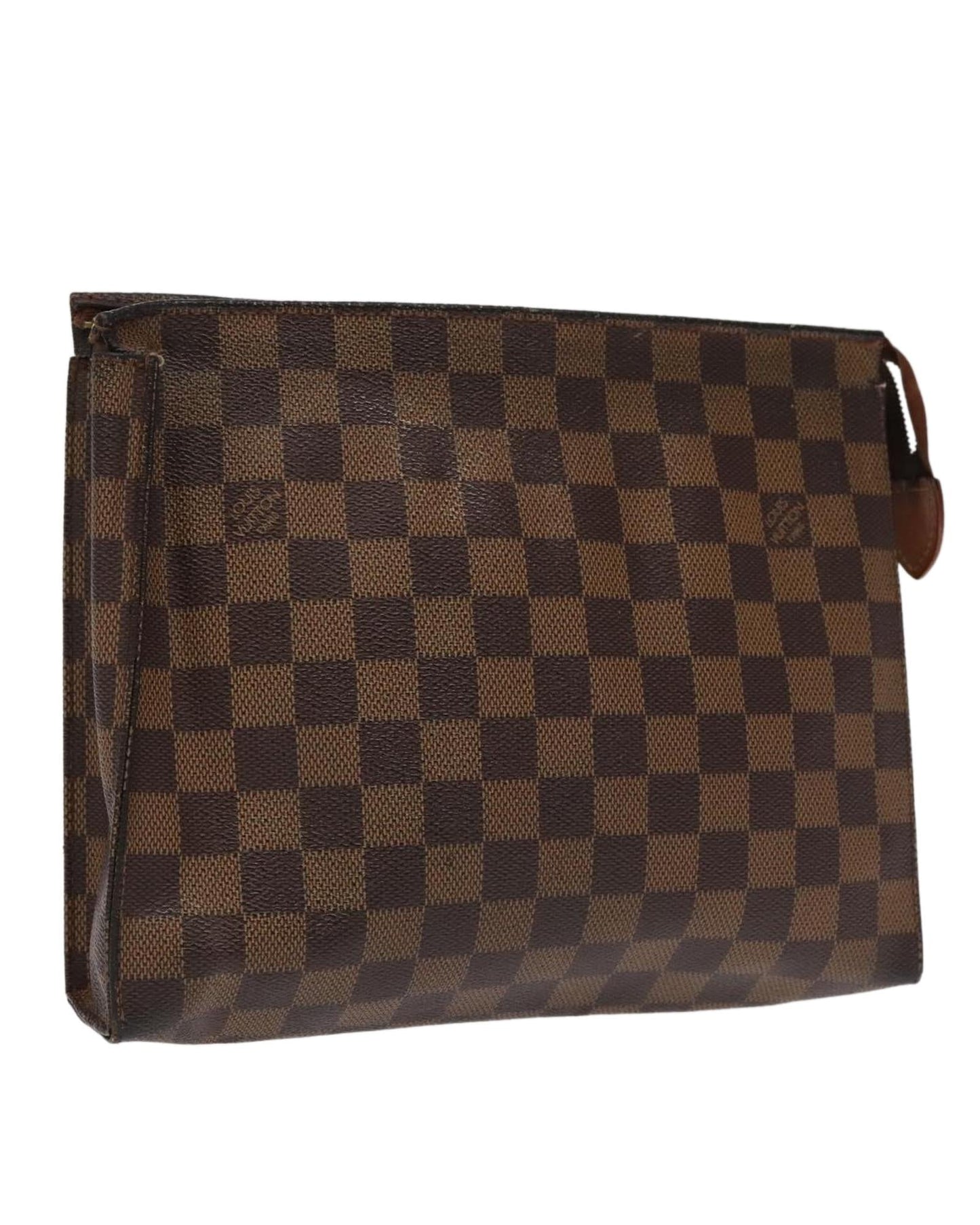 Damier Ebene Poche Toilette 26 Pouch