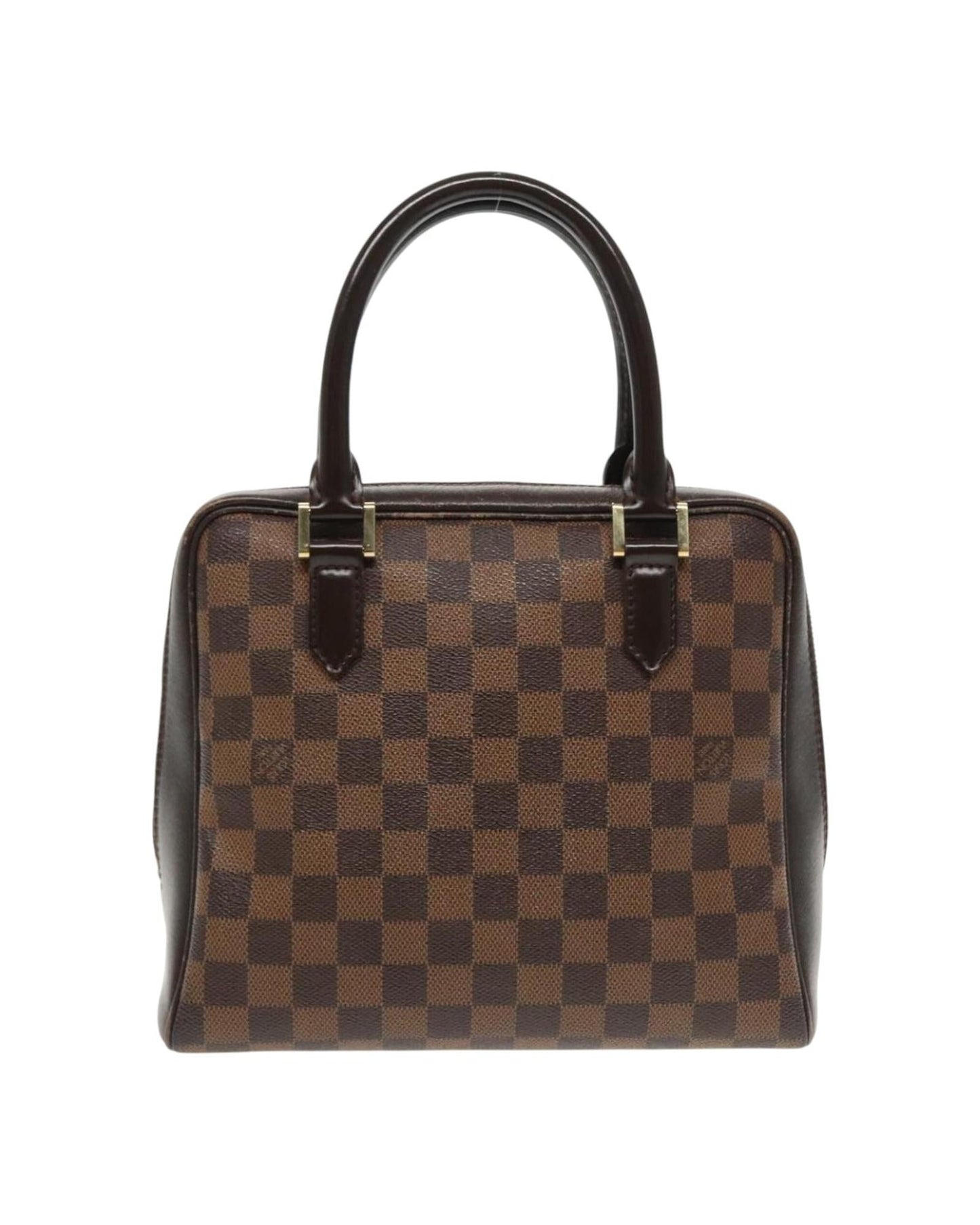 Damier Ebene Brera Hand Bag with  Design