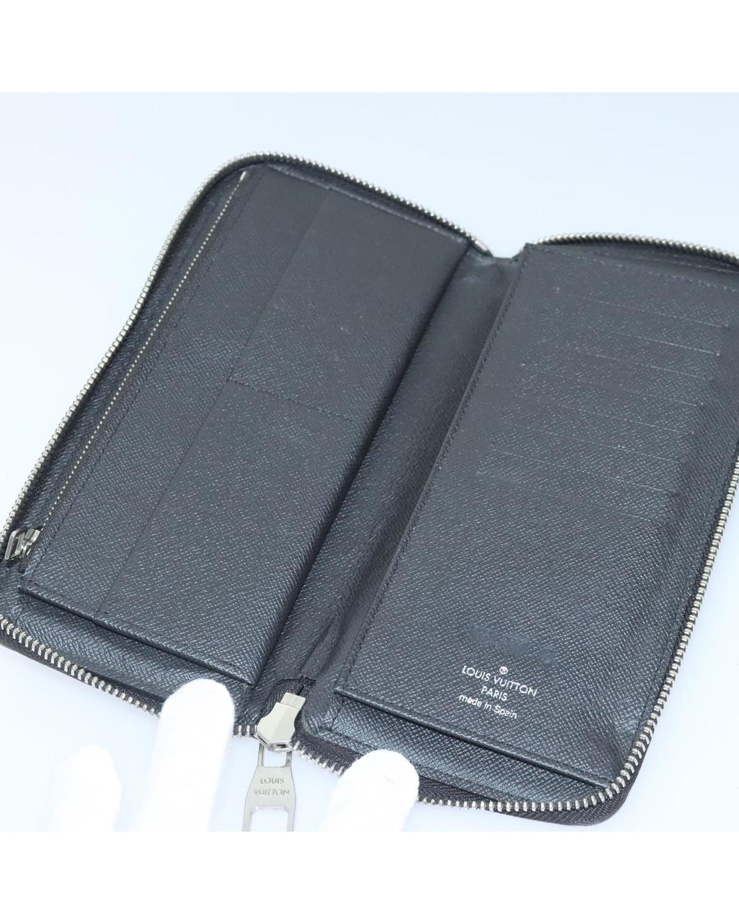 Damier Ebene Zippy Wallet Vertical Long Wallet