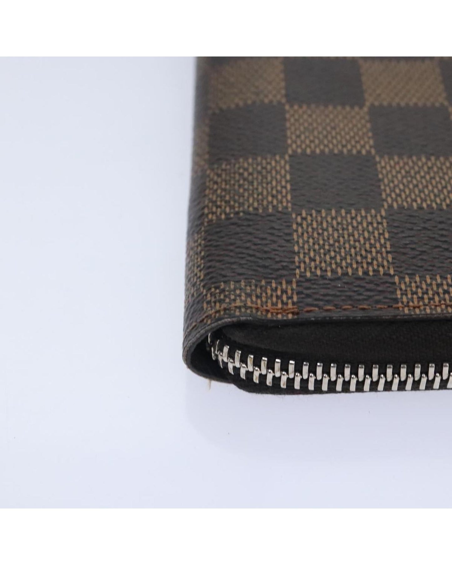 Damier Ebene Zippy Wallet Vertical Long Wallet