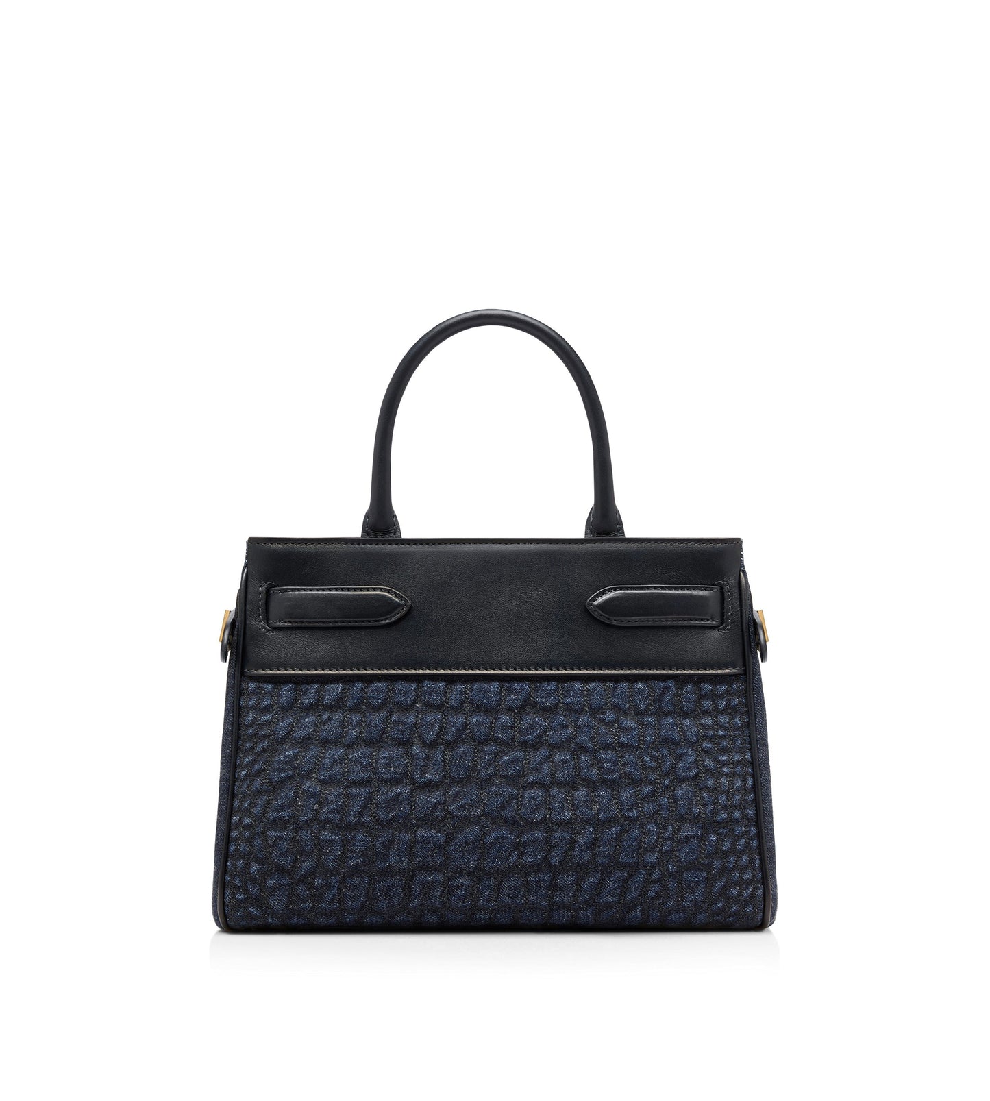 TOM FORD CROC EMBOSSED LEATHER WHITNEY SMALL BAG