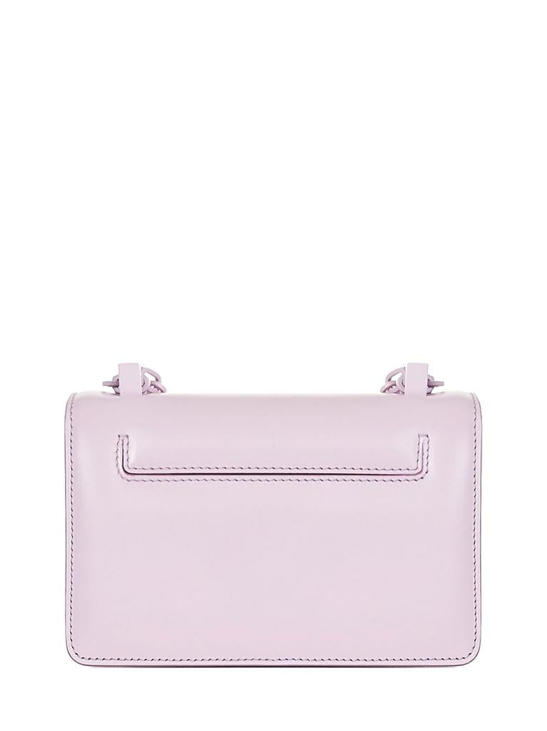TOM FORD CALFSKIN LEATHER LOGO T CLASP BUCKLE CROSSBODY BAG