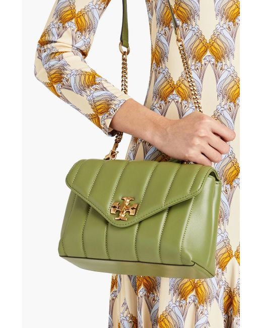 TORY BURCH QUILTED LEATHER KIRA BAG