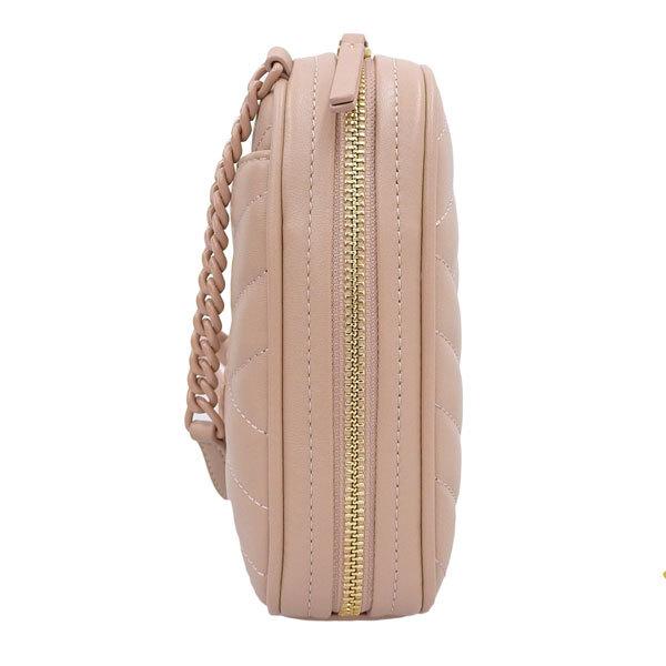 TORY BURCH KIRA CHEVRON QUILTED LAMBSKIN PHONE CROSSBODY BAG