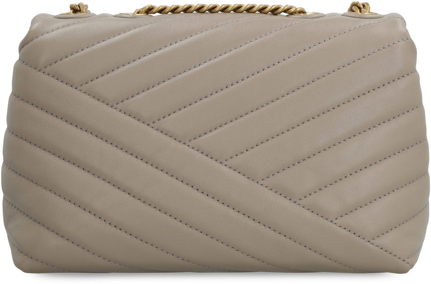 TORY BURCH KIRA QUILTED CHEVRON NAPPA LEATHER CONVERTIBLE SHOULDER BAG
