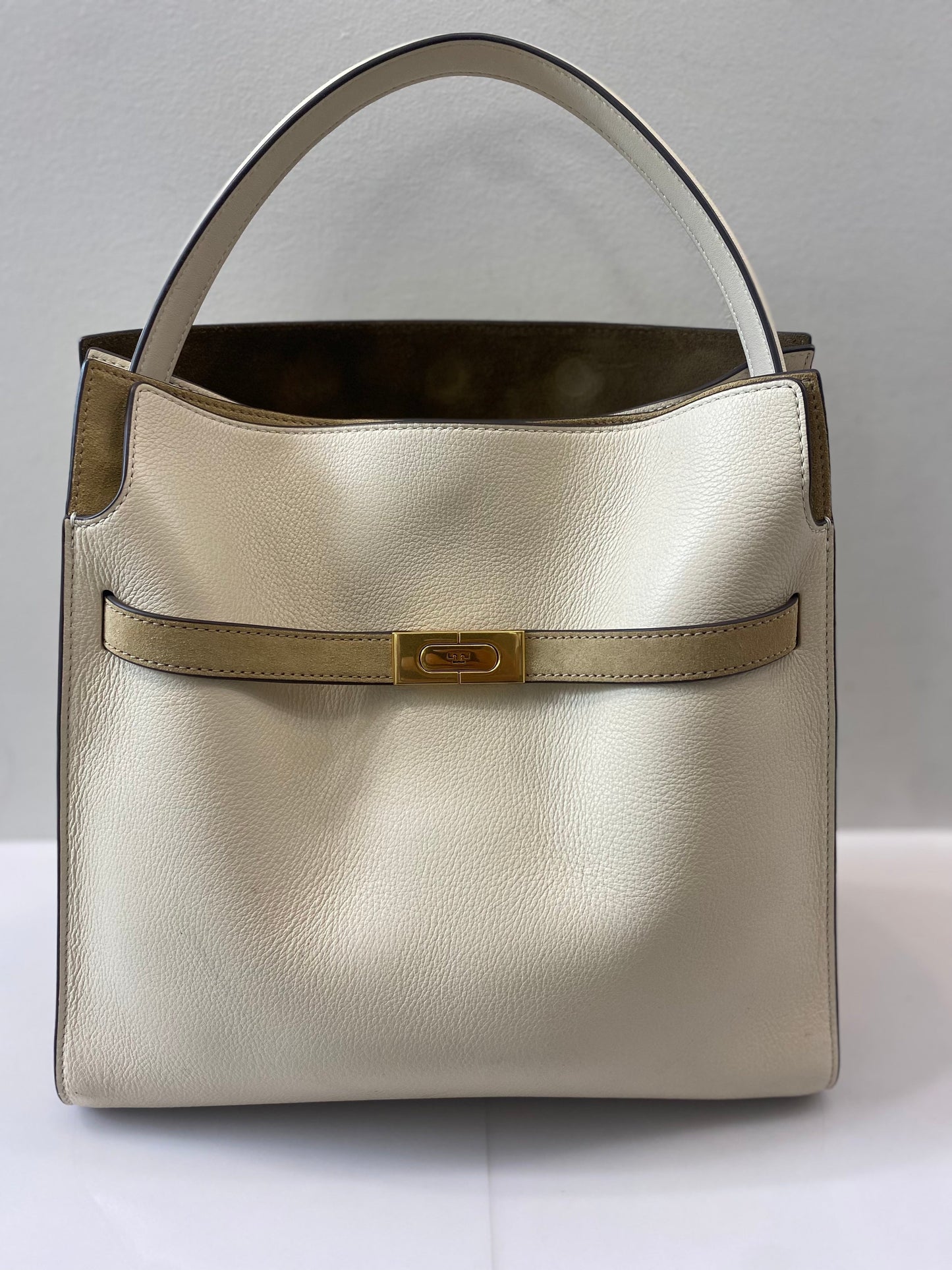TORY BURCH LEE RADZIWILL DOUBLE TOP HANDLE BAG