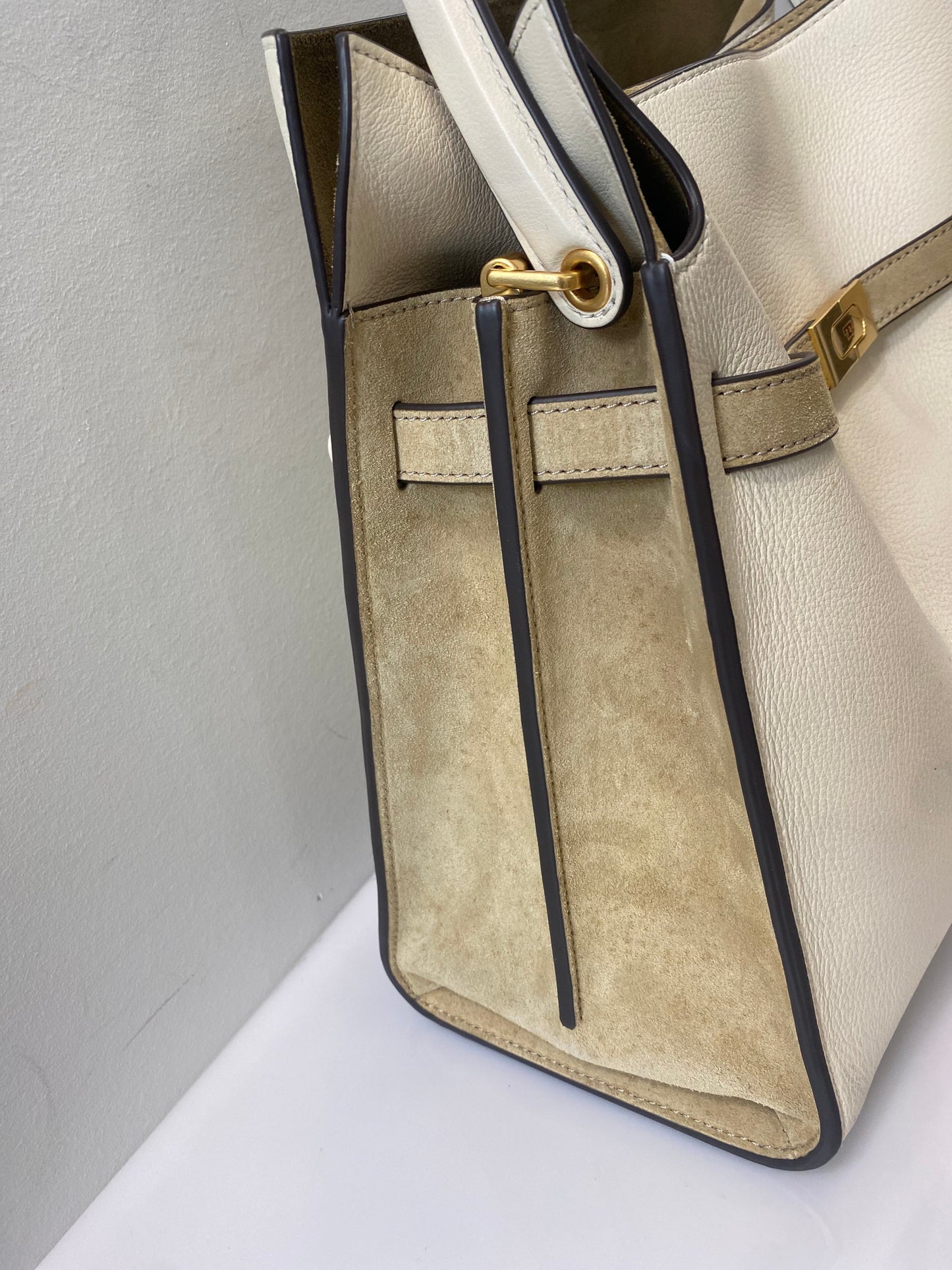 TORY BURCH LEE RADZIWILL DOUBLE TOP HANDLE BAG