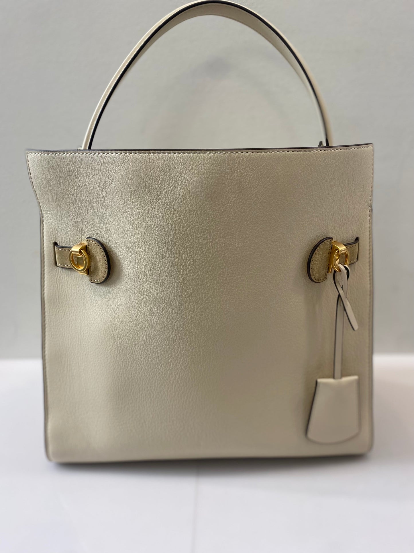 TORY BURCH LEE RADZIWILL DOUBLE TOP HANDLE BAG