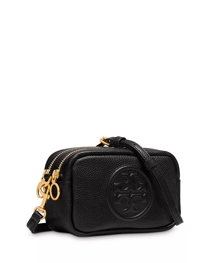 TORY BURCH PERRY BOMBE MINI LEATHER CROSSBODY BAG