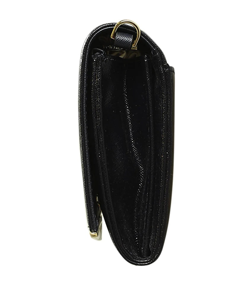 TORY BURCH ROBINSON SAFFIANO LEATHER WALLET ON A CHAIN