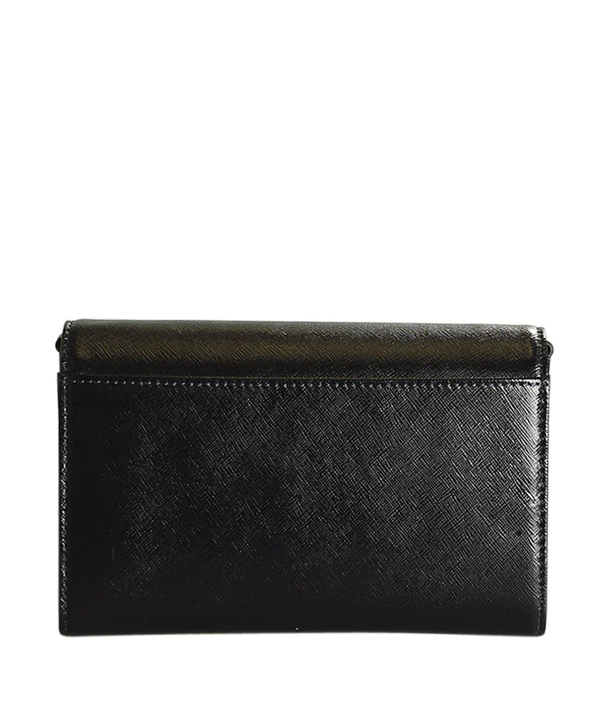 TORY BURCH ROBINSON SAFFIANO LEATHER WALLET ON A CHAIN