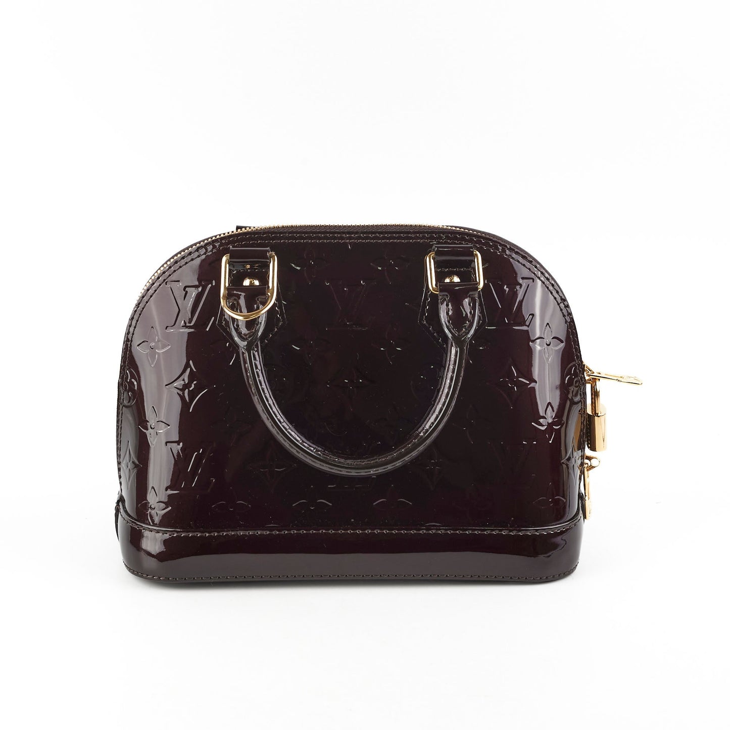 Louis Vuitton Alma BB Amarante Vernis