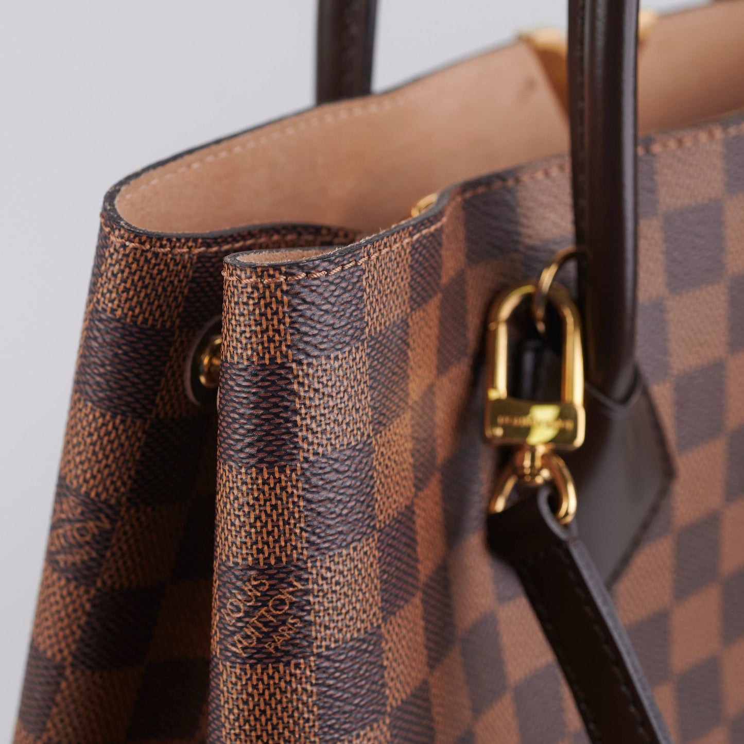 Louis Vuitton Kensington Damier Ebene Handbag