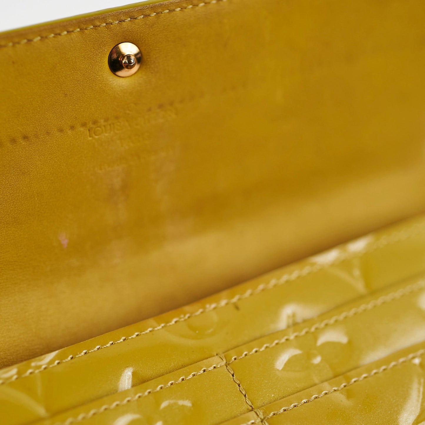Louis Vuitton Sarah Wallet Yellow