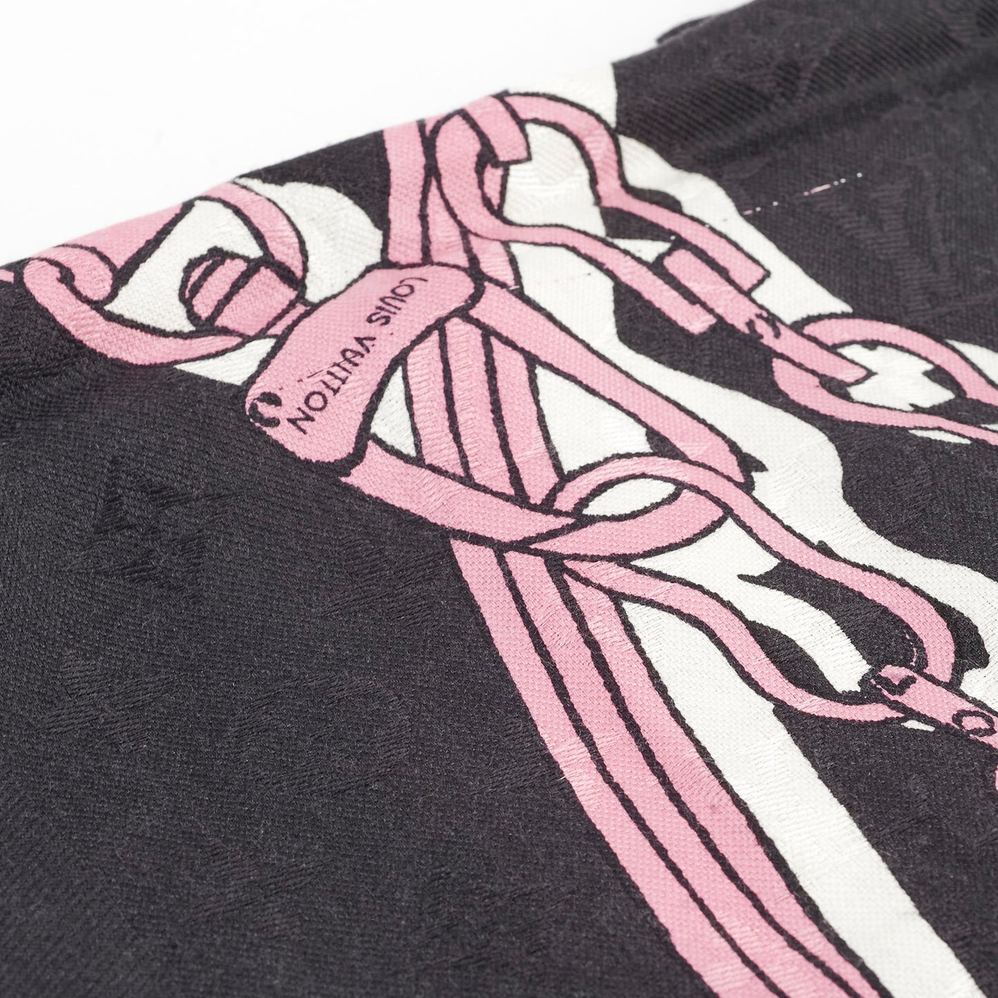Louis Vuitton Monogram Shawl Black
