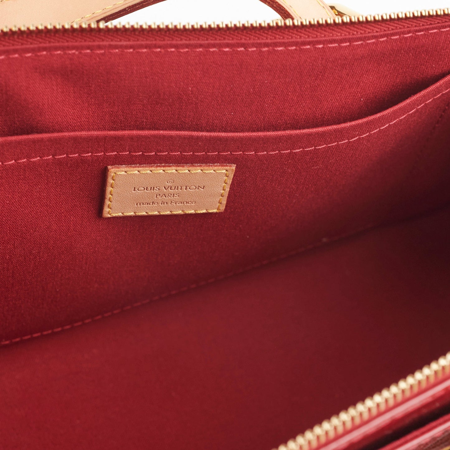 Louis Vuitton Rosewood Red Vernis Monogram