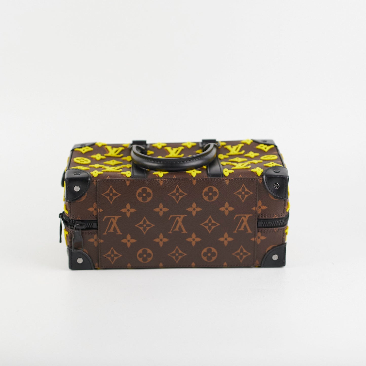 Louis Vuitton Monogram Taffetage Speedy Soft Trunk