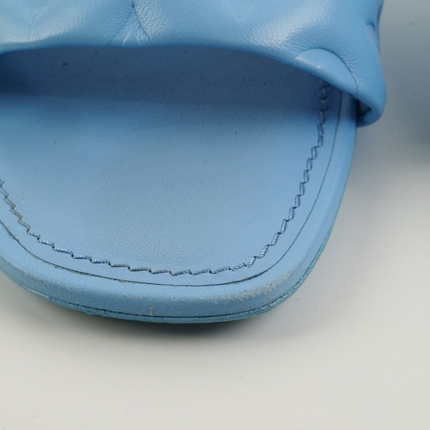 Louis Vuitton Revival Baby Blue Mules Size 41