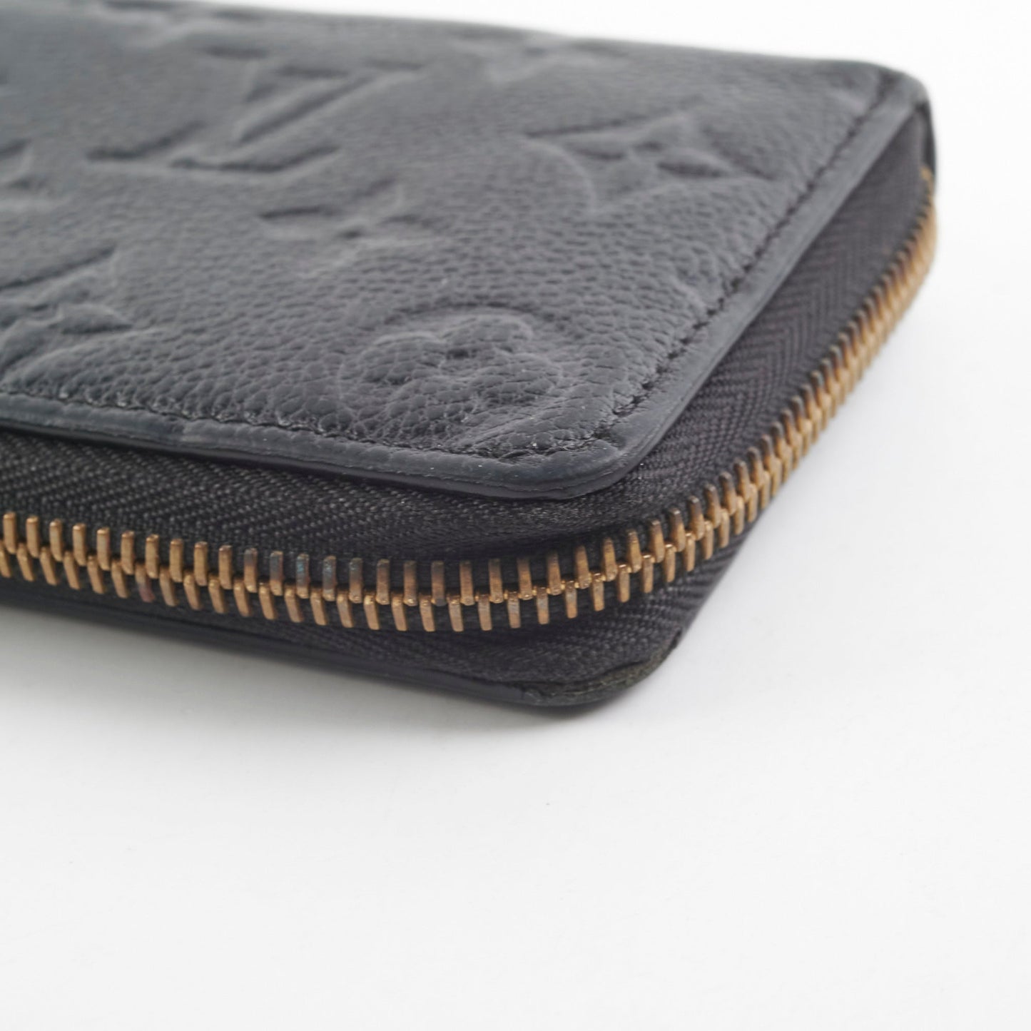 Louis Vuitton Monogram Empreinte Black Zippy Wallet
