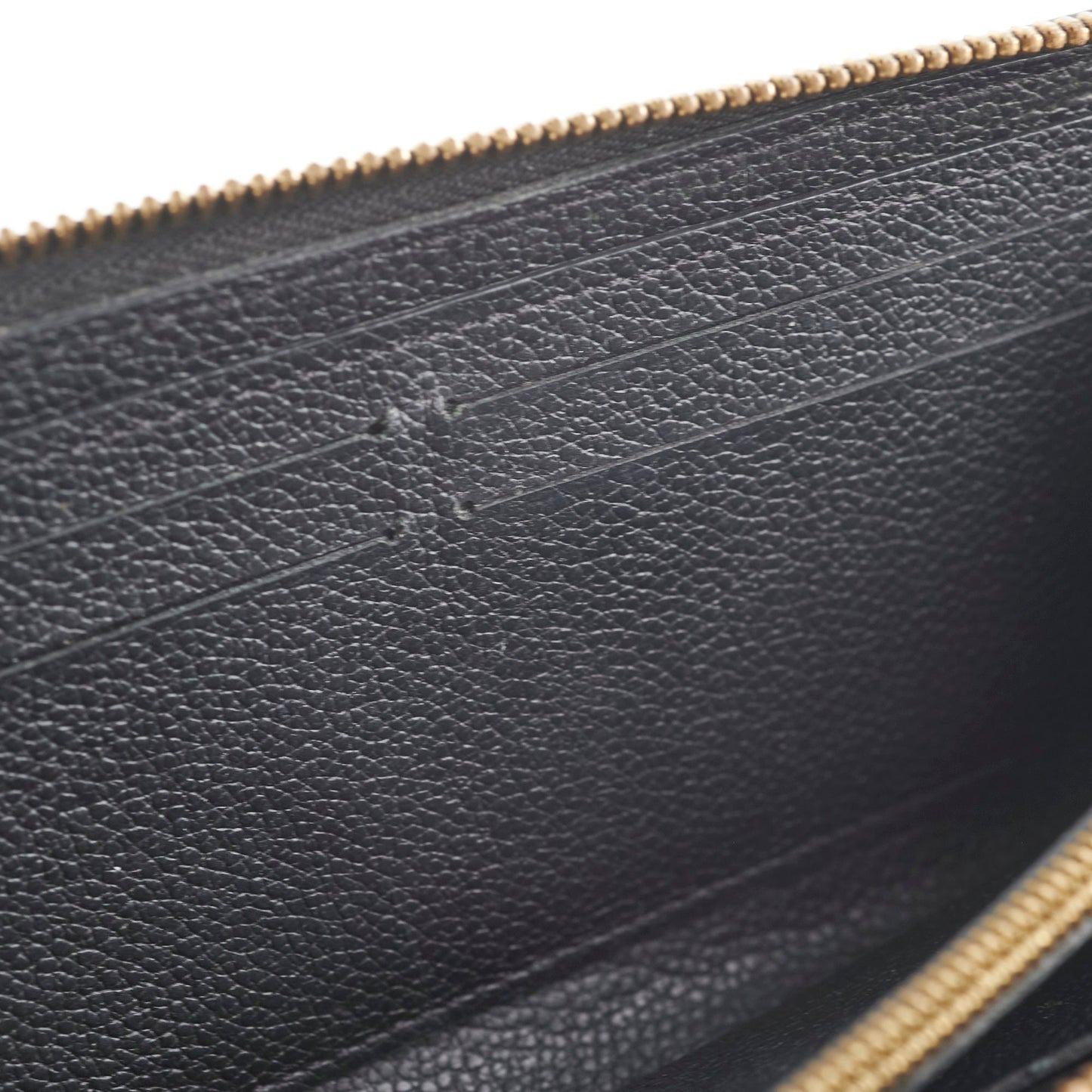 Louis Vuitton Monogram Empreinte Black Zippy Wallet