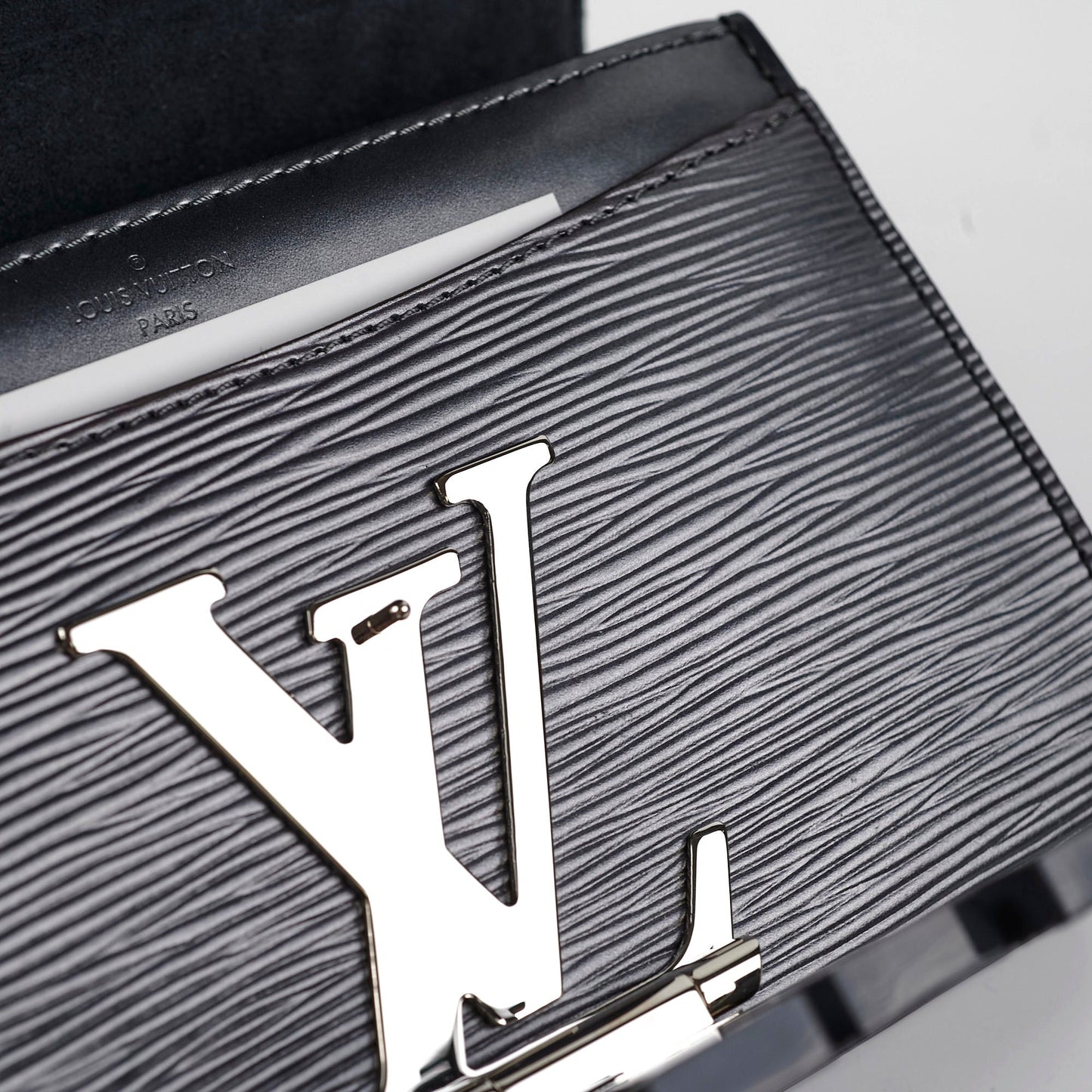 Louis Vuitton Louise PM Epi Metallic Grey