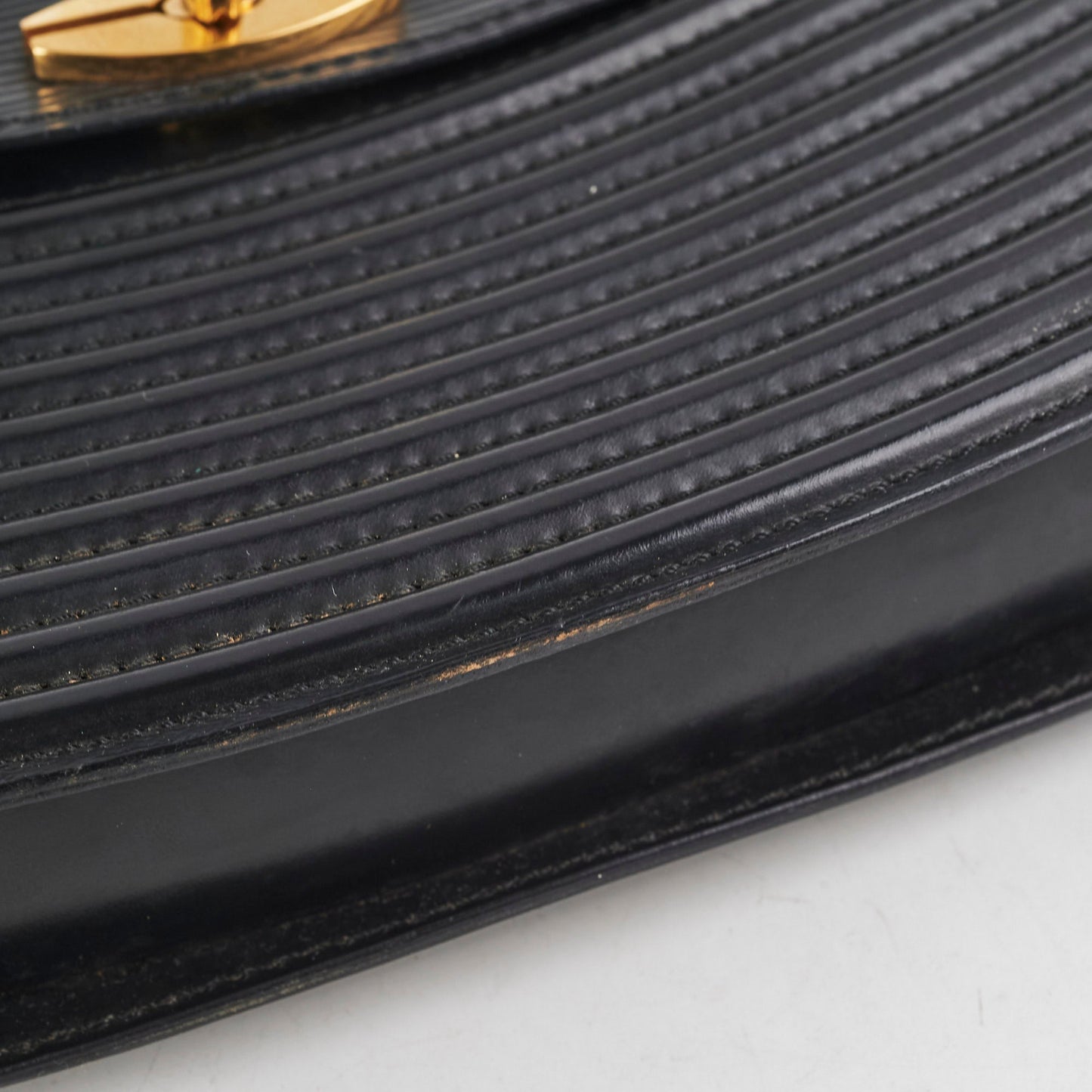 Louis Vuitton Vintage Clutch Epi Black