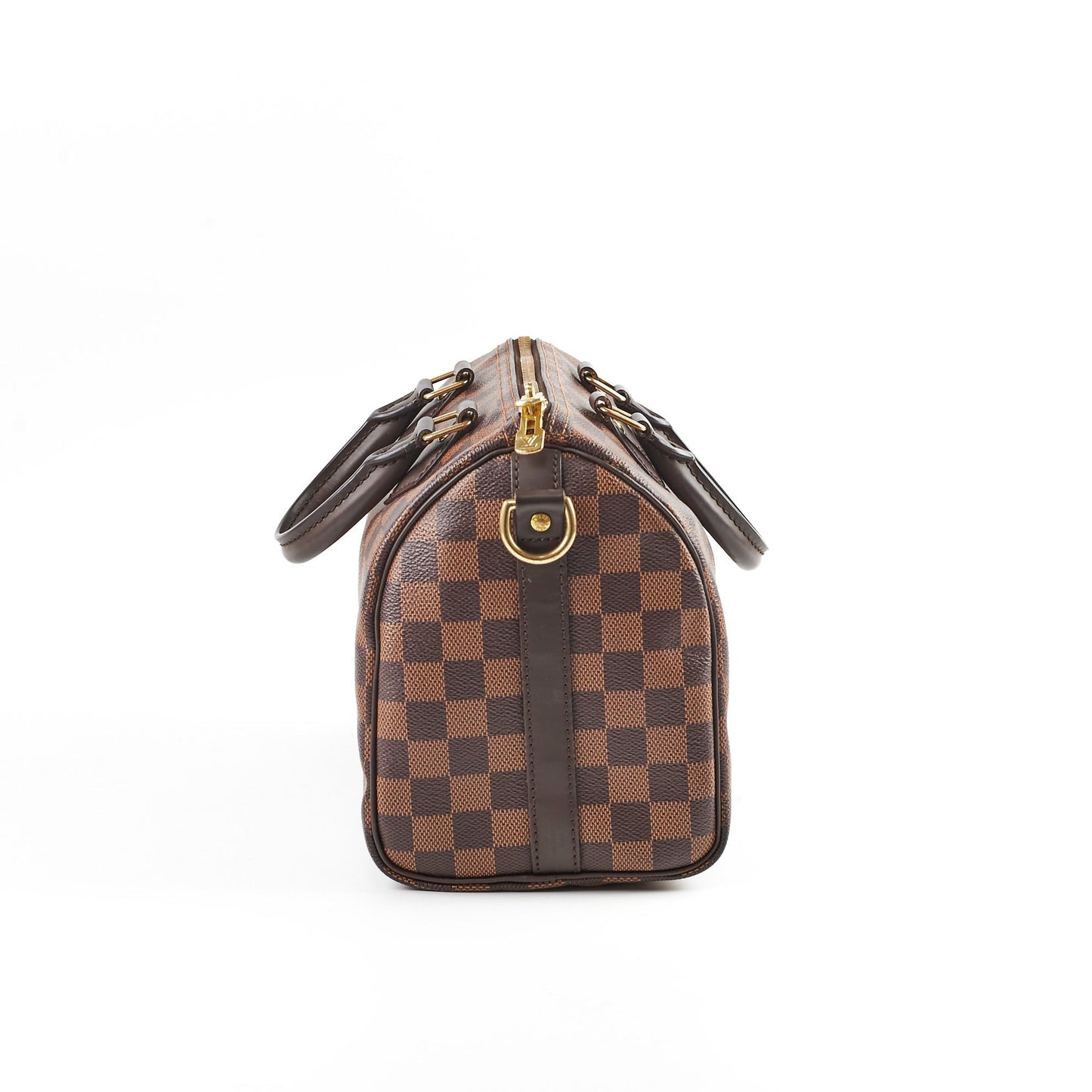 Louis Vuitton Speedy 25 Bandouli猫re Damier Ebene