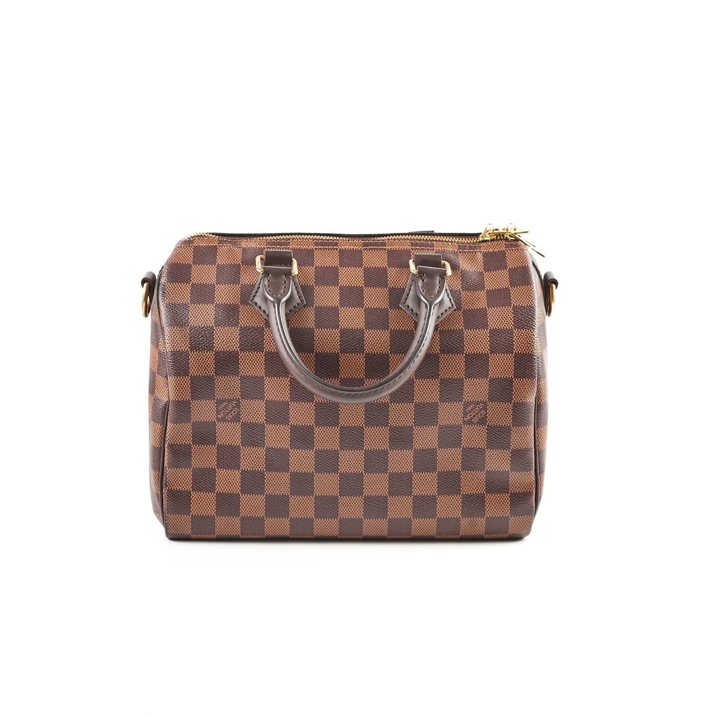 Louis Vuitton Speedy 25 Bandouli猫re Damier Ebene