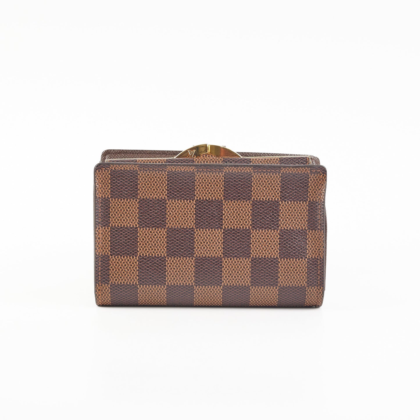 Louis Vuitton French Purse Damier Ebene