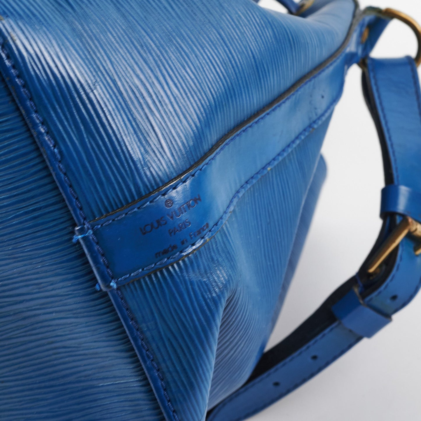 Louis Vuitton Noe Epi Blue