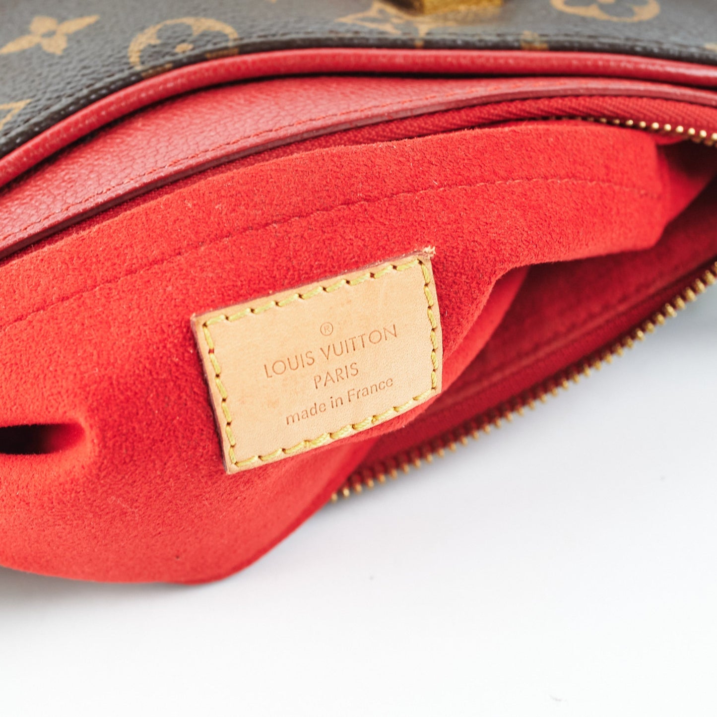 Louis Vuitton Pallas BB Monogram/Red