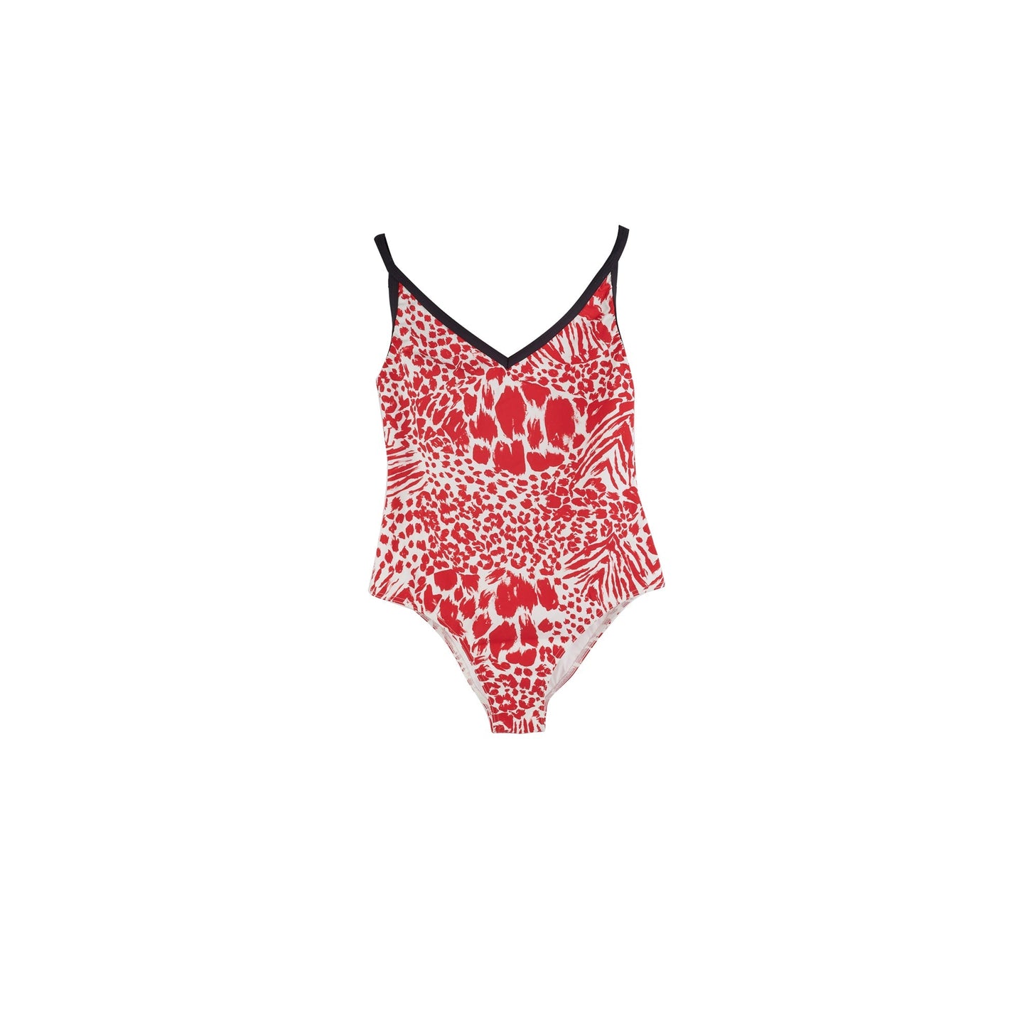 Louis Vuitton One Piece Swim Suit Red/White 38