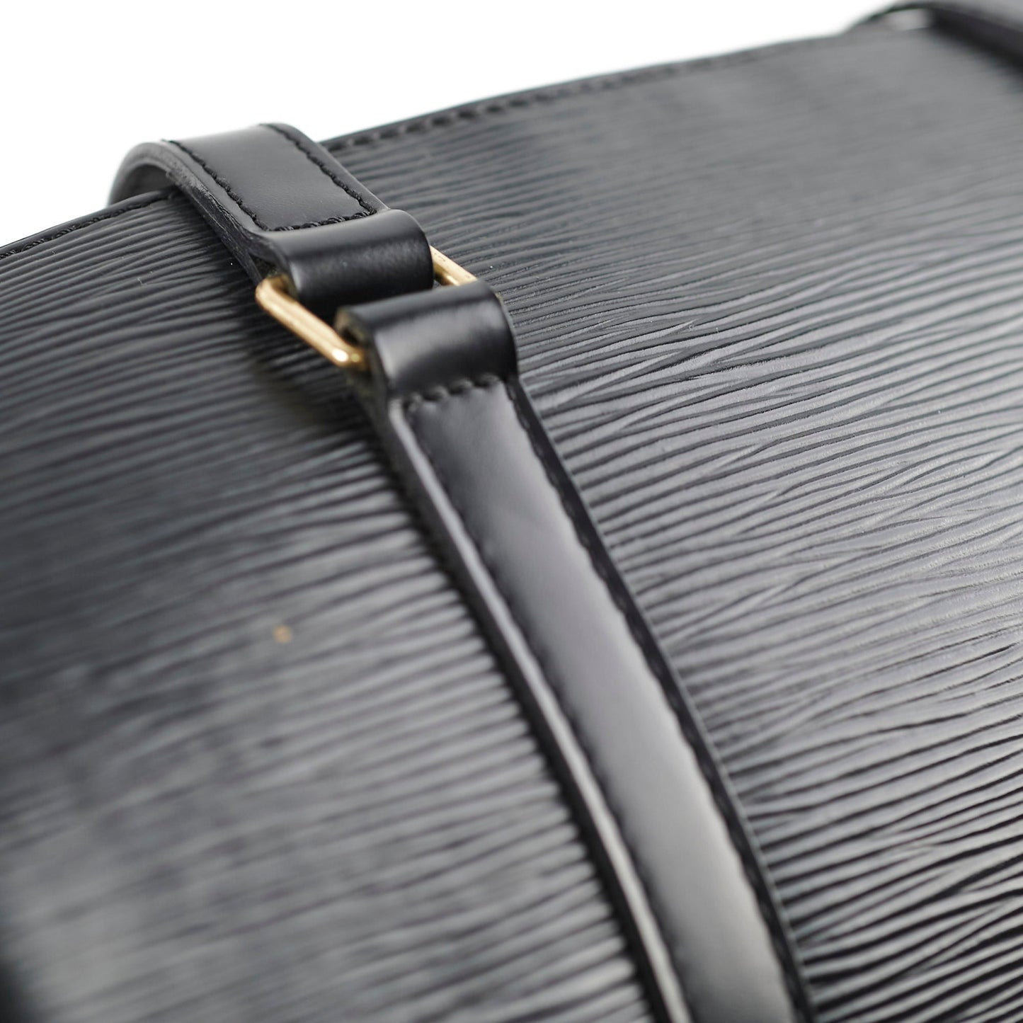 Louis Vuitton Soufflot Epi Black
