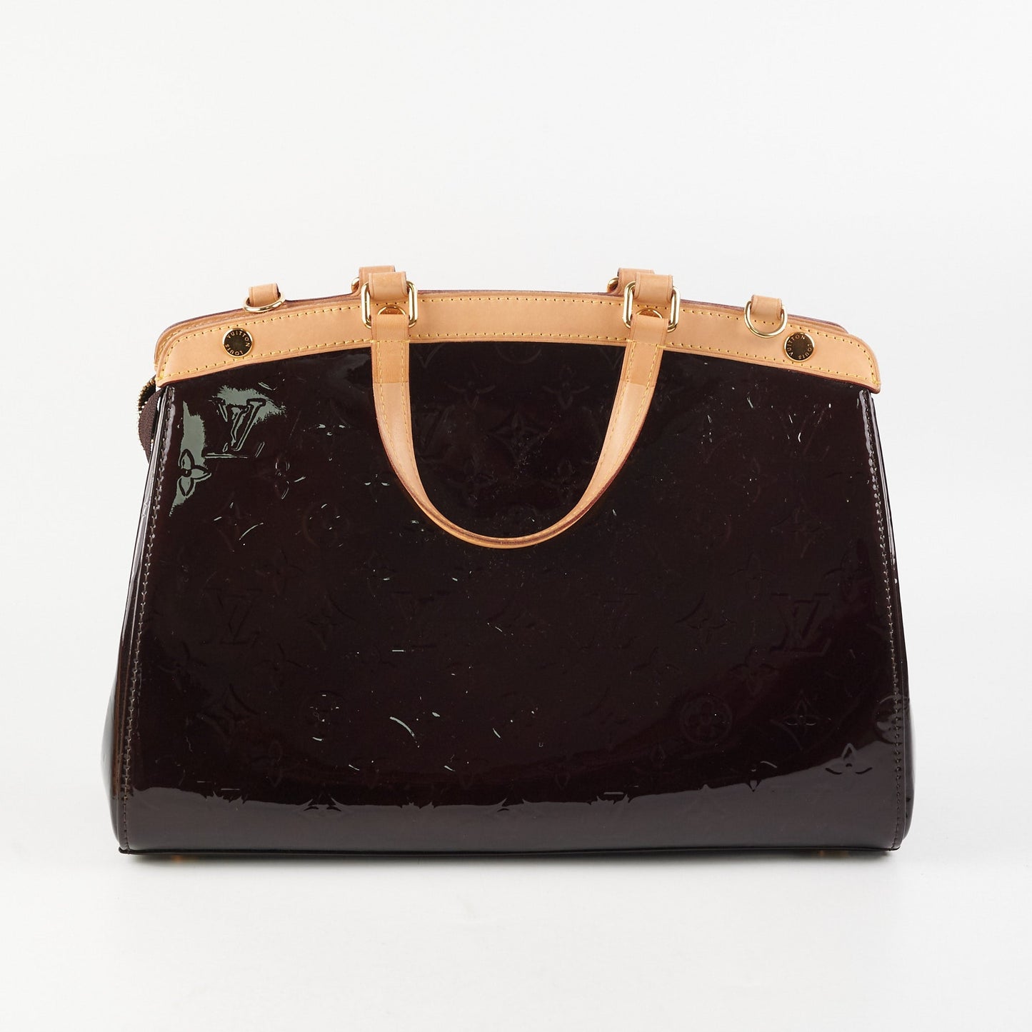 Louis Vuitton Brea MM Amarate Monogram Vernis