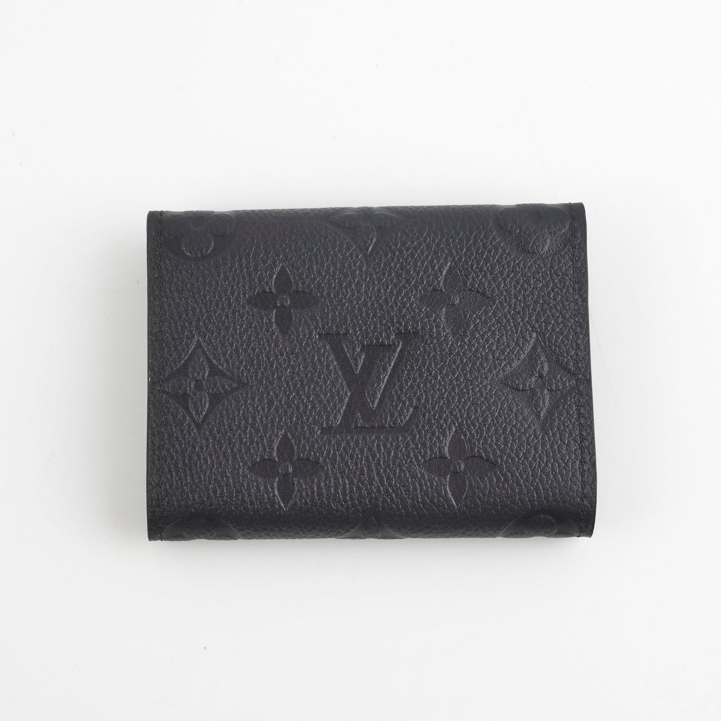 Louis Vuitton Monogram Empreinte Black Card Holder