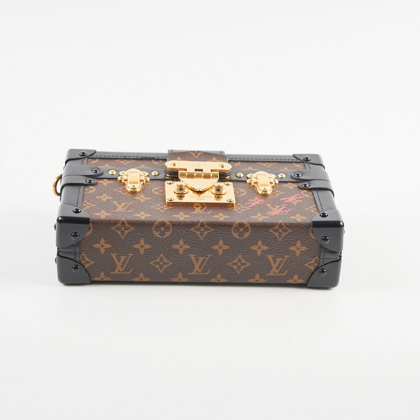 Louis Vuitton Petite Malle Monogram Canvas Microchip