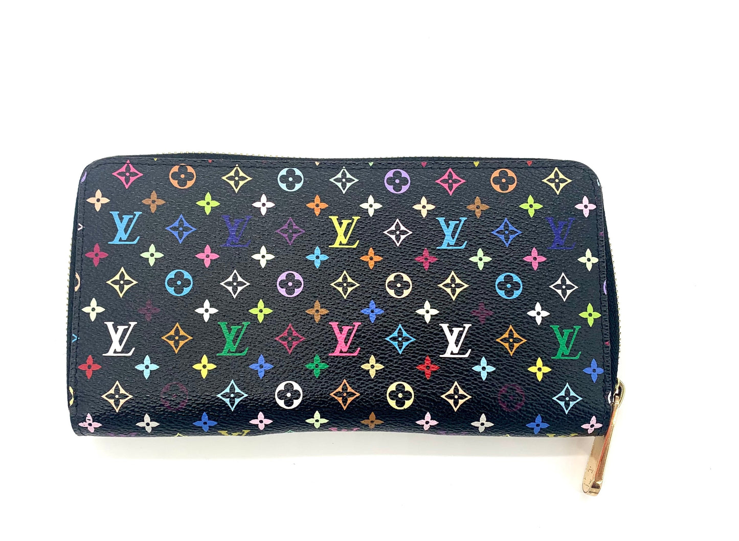 GLM-TAKASHI MURAKAMI MONOGRAM MULTICOLOR ZIPPY WALLET