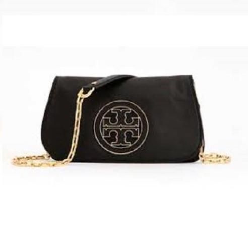 Tory Burch Amanda Pebbled Logo Crossbody Bag