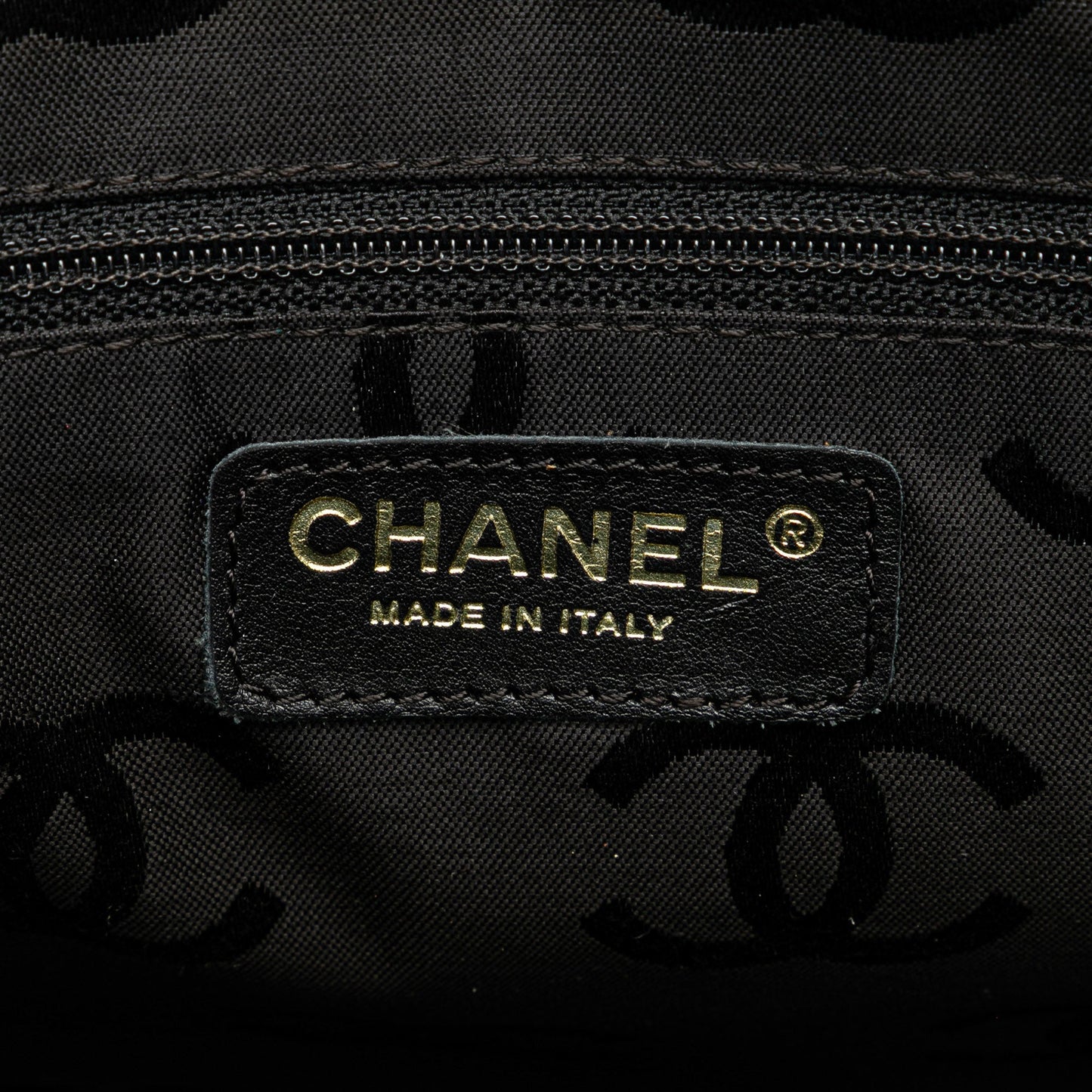Chanel Cc Lambskin Wild Stitch Handbag