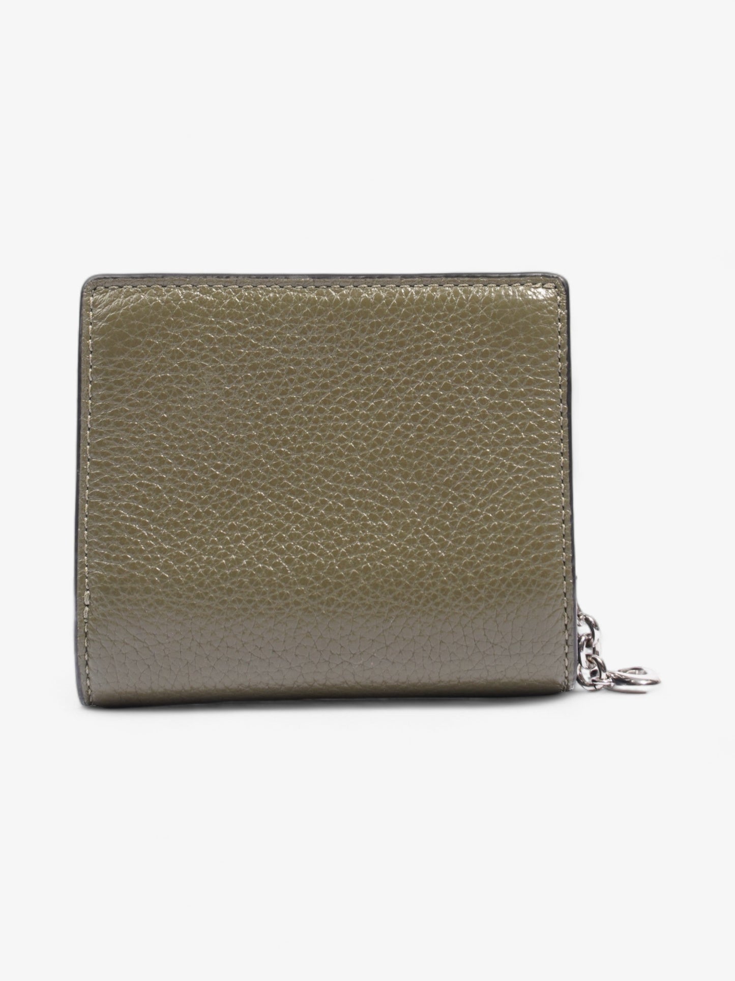 Coach Snap Wallet Khaki Leather