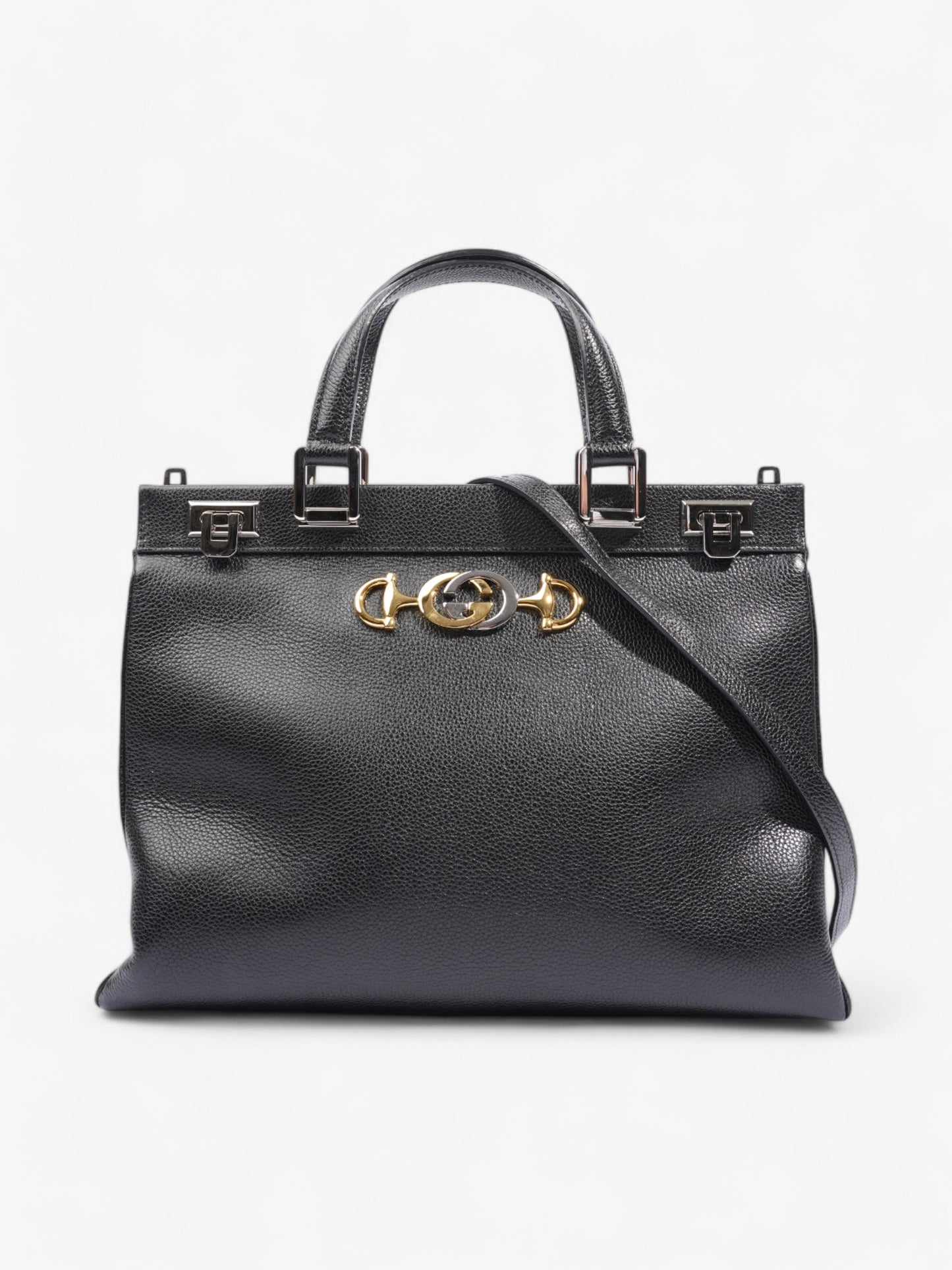 Gucci Zumi Black Leather Medium