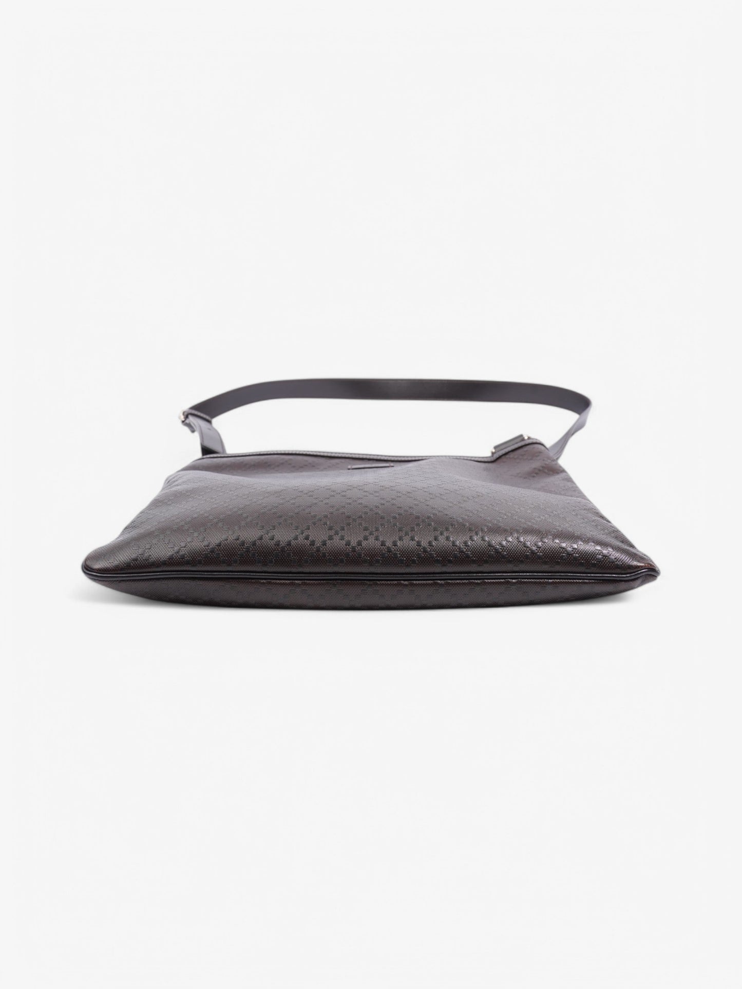 Gucci GG Imprime Messenger Dark Brown Coated Canvas